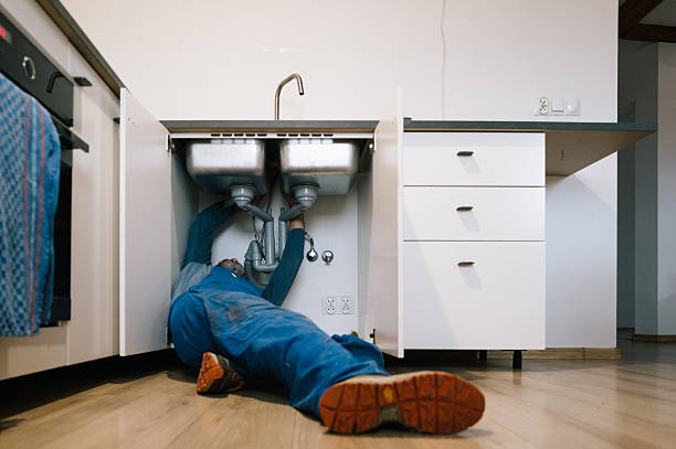 Professional Drain Cleaning technician working in Wise, NC